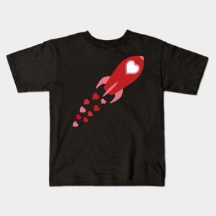 Love Rocketship Kids T-Shirt